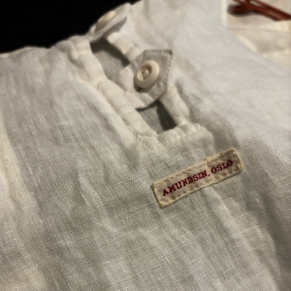 Amundsen Safari Linen Top M Womens NWT - Picture 4 of 5